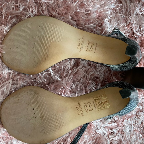 Stuart Weitzman Nudistsong Rock Medley Python - Picture 8 of 8